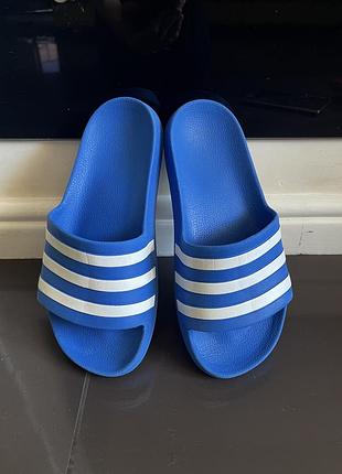 Adidas оригінал шльопанці для підлітка 5