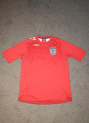 Винтажная футболка джерси сборной Англии (england away kit 2006/2008) от umbro