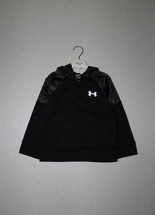 Under armour худи на флисе термо толстовка с капюшоном 3-4 года оригинал