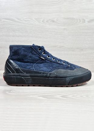 Утепленные замшевые мужские кеды vans destruct mid mte-1 оригинал, размер 43 (primaloft)