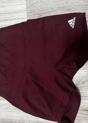 Жіночі велосипедки adidas бордові