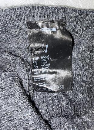 Колготи шерстяні h&m, р.86-92 3