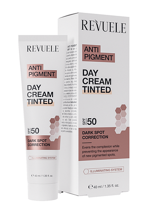 Антипігментний крем revuele, spf 50, 40 мл.
