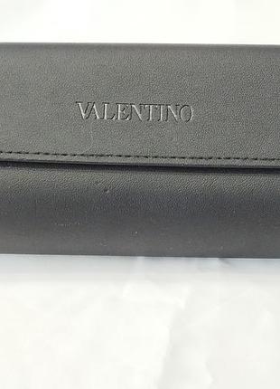 Оригинальный кожаный футляр для очков valentino 🖤 оригинал