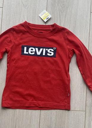 Levi’s дитячий лонгслим, реглан, кофта