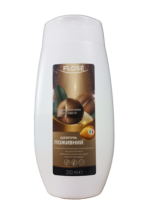 Flose шампунь питательный с аргановым маслом 250 мл