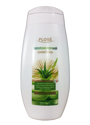 Flose шампунь aloe vera (алоэ вера) увлажняющий 250 мл