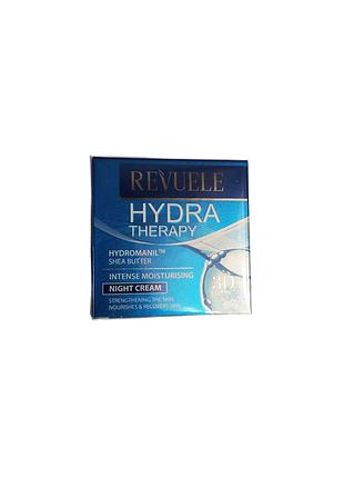 Зволожуючий нічний крем revuele hydra therapy 50 мл