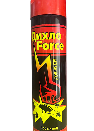 Дихлофос "дихло force" без запаху 300 мл