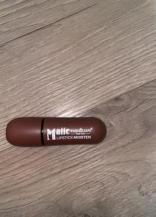 Матова зволожуюча помада для губ yabaolian matte lipstick moisten тон 06