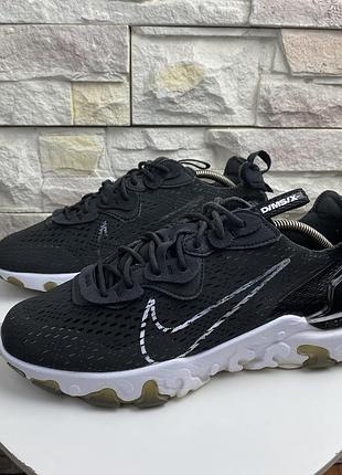 Оригінальні кросівки nike react vision black