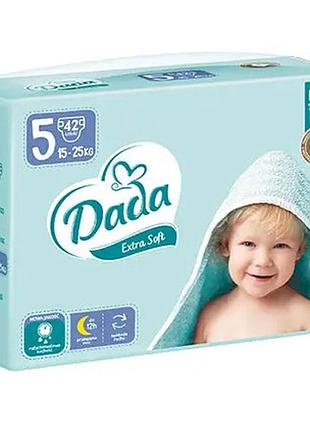 Підгузки dada extra soft 5, 15-25 кг. 42 шт.