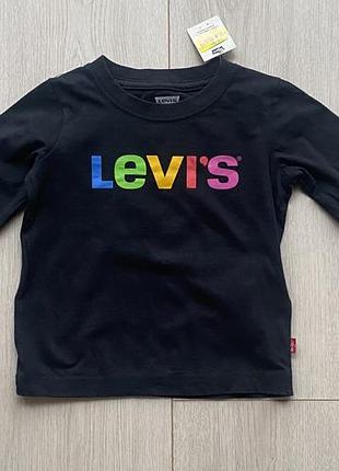 Levis дитячий лонгслим, реглан, кофта