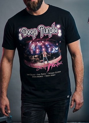 Рок футболка мерч deep purple
