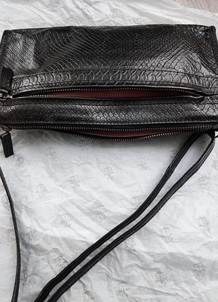 Cowboysbag черная кожаная сумка. 2