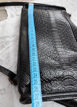 Cowboysbag черная кожаная сумка. 4