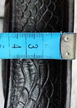 Cowboysbag черная кожаная сумка. 6