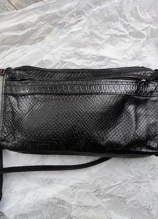 Cowboysbag черная кожаная сумка. 7