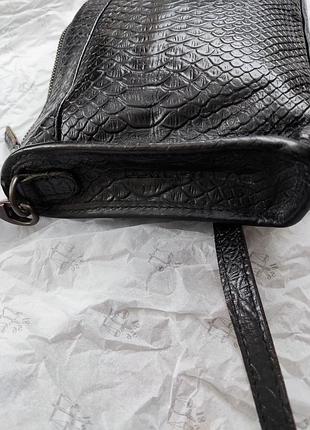 Cowboysbag черная кожаная сумка. 9