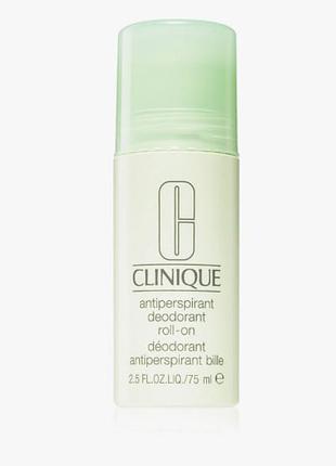 Дезодорант кульковий антиперспірант clinique antiperspirant deodorant roll on