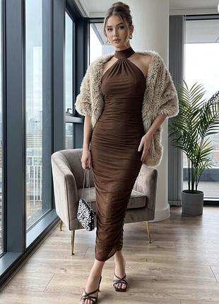 Шикарна нова сукня/плаття міді asos 🤎