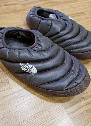 Тапочки утепленные the north face / размер 39-40(25см) оригинал
