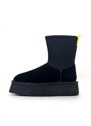 Женские угги ugg dipper boots chestunt black