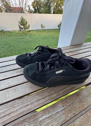 Кеди puma чорні 3