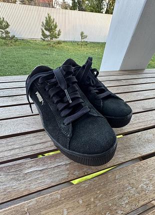 Кеди puma чорні 2