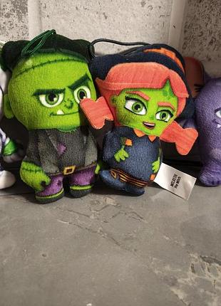 Набор плюшевых игрушек-подвеска серии «halloween friends» (друзья хелловина),