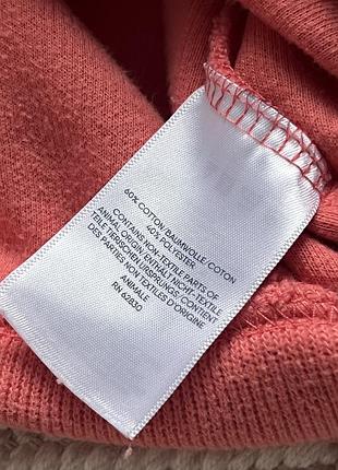 Чоловіча кофта 1/4 zip lands' end коралова 8