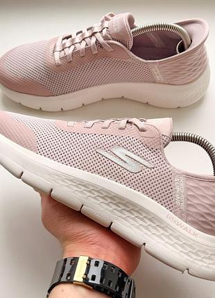 Женские кроссовки skechers hands free slip-ins: go walk flex - grand entry