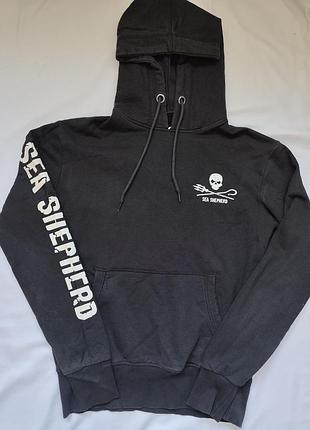 Мужское худи sea shepherd, органический хлопок, размер s