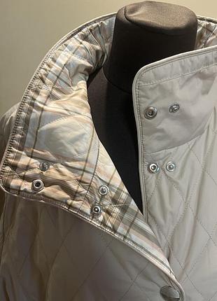 Куртка gerry weber стьобана двостороння бежева, розмір 52-54
