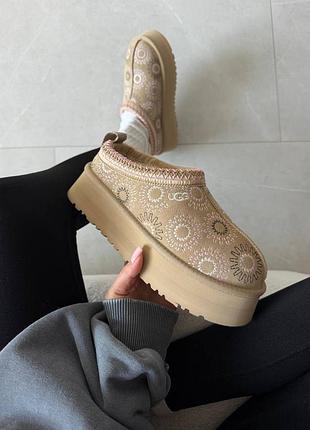 ❄️ женские угги ugg tazz | sun stitch ☀️ premium