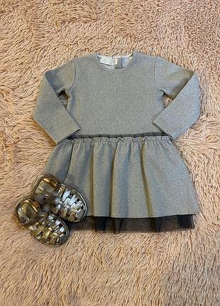 Святкова сукня і золоті босоніжки zara ✨