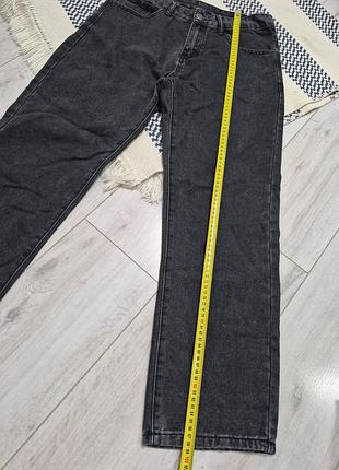 Чорні прямі джинси shein, s 6