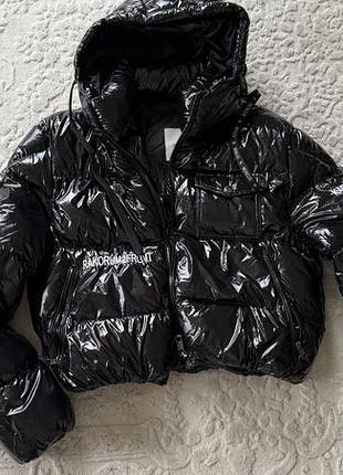 Куртка пуховик moncler єврозима тепла moncler