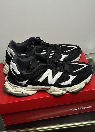 Кросівки чоловічі new balance 9060 black and white 42 розмір , 26,5 см устілка
