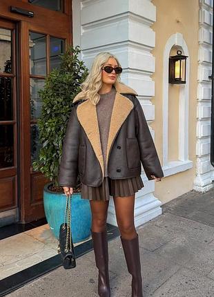 Zara оригінал дублянка