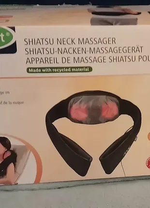 Элетрический роликовый массажер шиацу для шеи, плеч и спины бренда sensiplast