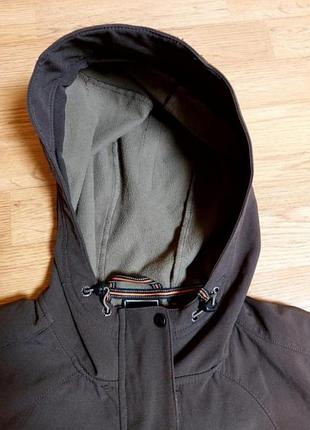 Демисезонная куртка парка софтшелл icepeak р 38 5