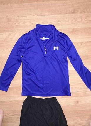 Спортивний комплект ,under armour синя кофта.,та чорні штани
