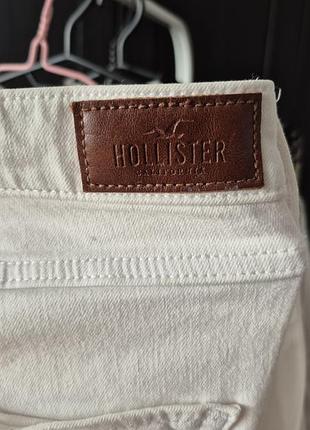 Джинси білі hollister 4