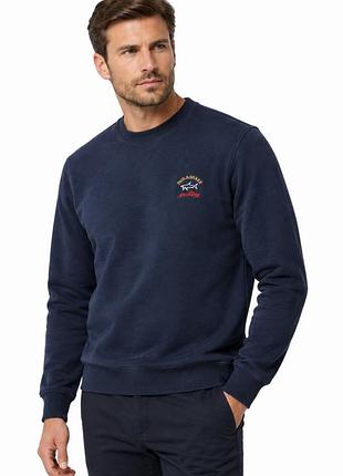 Свитшот мужской paul & shark ps-1601 navy blue m