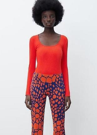 Помаранчевий  лонгслів боді  zara
🌷🌷🌷🌷🌷🌷🌷🌷 2