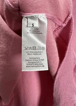Джемпер hemisphere merino wool светр пуловер 5