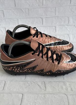Футбольные сороконожки nike hypervenom phelon ii tf size 42 размер бампы футзалки