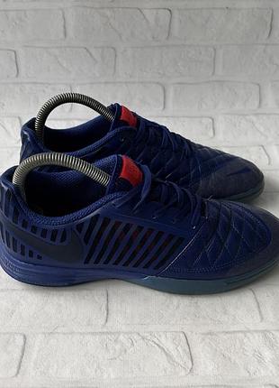 Професійні шкіряні футзалки найк nike lunar gato ii ic size 40 розмір кожаные бампы залки профі модель оригінал