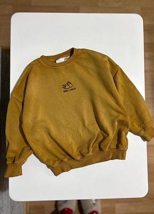 Оверсайз світшот zara 4р
